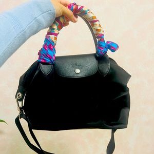 Small Black Longchamp Le Pliage